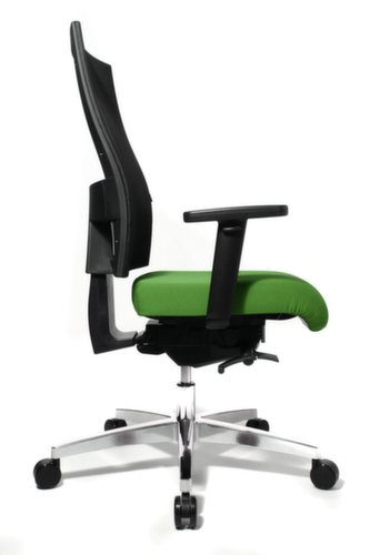 Topstar Drehstuhl Sitness 60 mit Body-Balance-Tec-Gelenk, Netzrückenlehne, grün Standard 3 L