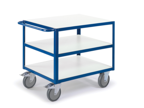 Rollcart ESD-Tischwagen 1200x800 mm, Traglast 600 kg, 3 Etagen Standard 1 L