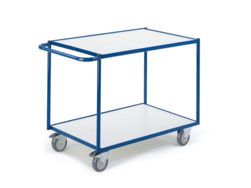 Rollcart ESD-Tischwagen 790x490 mm, Traglast 300 kg, 2 Etagen Standard 1 L