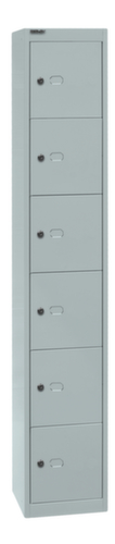 Bisley Schließfachschrank Office, 6 Fächer Standard 4 L