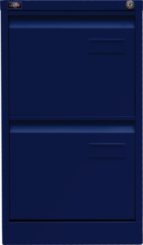 Bisley Hängeregistraturschrank Light, 2 Auszüge, oxfordblau/oxfordblau Standard 2 L