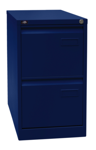 Bisley Hängeregistraturschrank Light, 2 Auszüge, oxfordblau/oxfordblau Standard 3 L