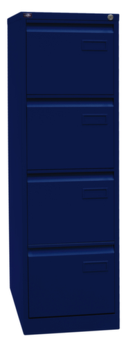 Bisley Hängeregistraturschrank Light, 4 Auszüge, oxfordblau/oxfordblau Standard 3 L