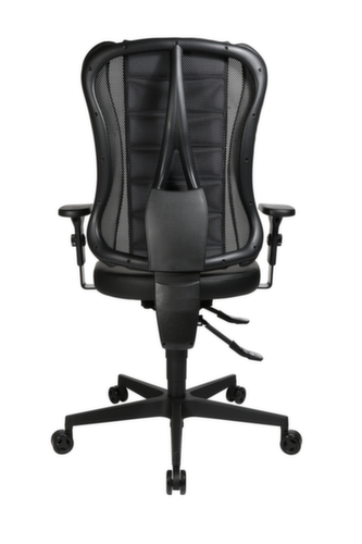 Topstar Bürodrehstuhl Sitness Racer RS mit AL "P4" mit 3D-Sitzfläche, schwarz Standard 4 L