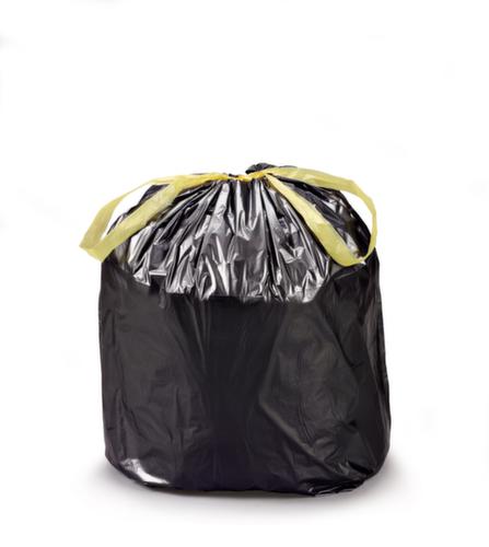 Müllsack mit Verschlussband, 30 l, schwarz Standard 1 L