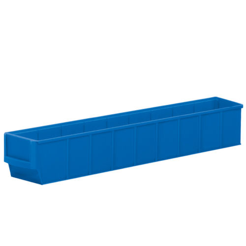 Regalkasten Profi gewellter Boden, blau, Tiefe 500 mm Standard 1 L