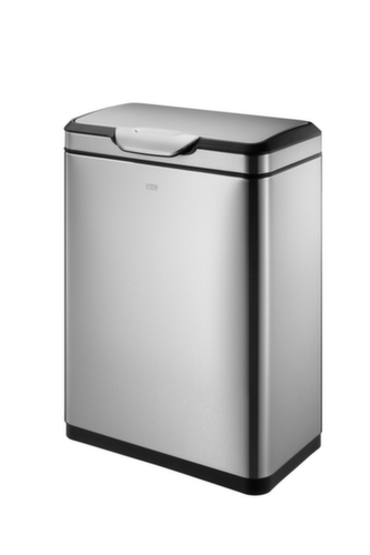 Edelstahl-Tretabfallbehälter EKO Touch Pro mit breiter Taste, 45 l Standard 1 L