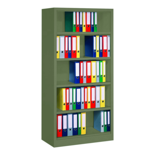 PAVOY Büroregal Basis mit Rückwand, Breite 1000 mm, 5 OH Standard 1 L