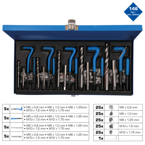 Brilliant Tools Gewindereparatur-Satz Standard 2 L