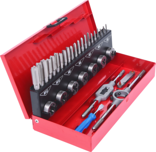 KS Tools HSS Co Gewindeschneidwerkzeug-Satz Standard 4 L