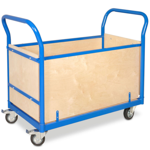 Vierwandwagen, Traglast 250 kg, Ladefläche 945 x 445 mm Standard 1 L