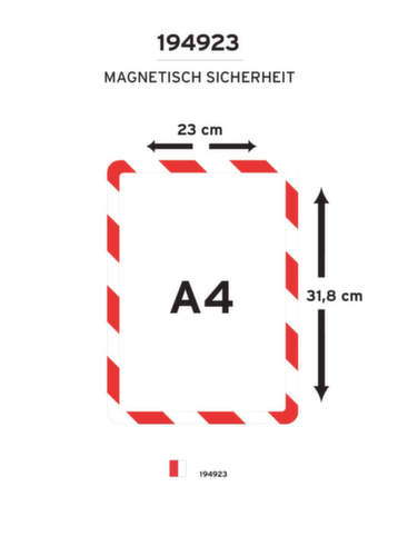 tarifold Inforahmen Magneto tview Safety Line Standard 1 L