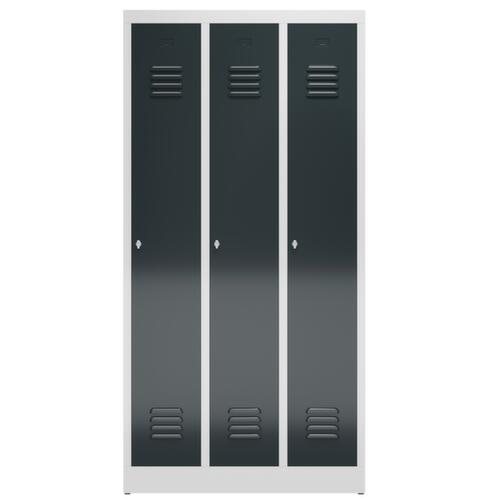 Garderobenschrank ClassiX, Abteilbreite 295 mm Standard 2 L