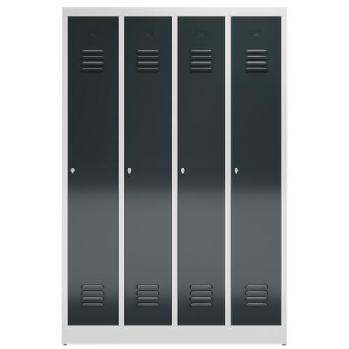 Garderobenschrank ClassiX, Abteilbreite 295 mm Standard 2 L