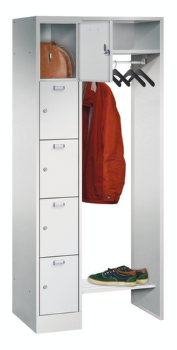 PAVOY Personal-Garderobe Basis, Breite 750 mm Standard 1 L