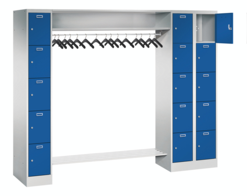 PAVOY Personal-Garderobe Basis, Breite 2250 mm Standard 1 L