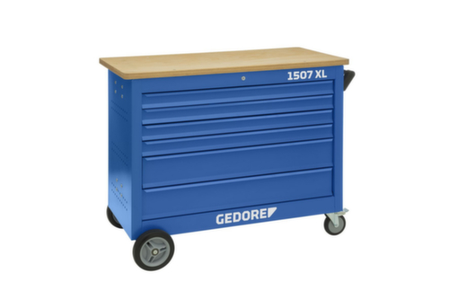 GEDORE 1507 XL 40200 Rollwerkbank mit 6 Schubladen Standard 6 L