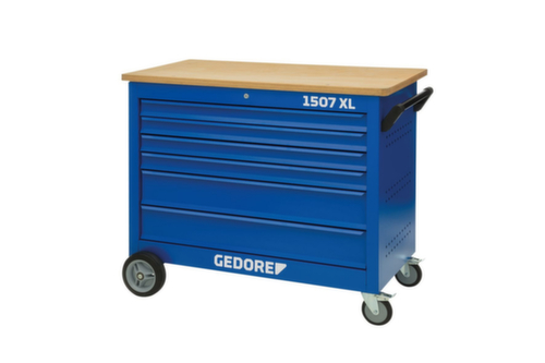 GEDORE 1507 XL 40200 Rollwerkbank mit 6 Schubladen Standard 3 L