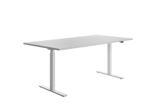 Topstar Elektrisch höhenverstellbarer Schreibtisch E-Table Smart mit T-Fußgestell Standard 2 L