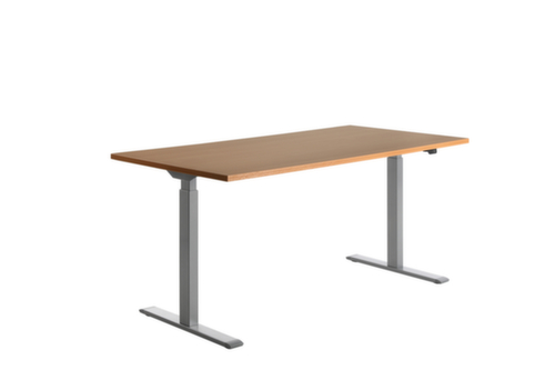 Topstar Elektrisch höhenverstellbarer Schreibtisch E-Table Smart mit T-Fußgestell Standard 2 L