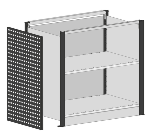 SCHULTE Theken-Set MULTIplus Startmodul Technische Zeichnung 1 L