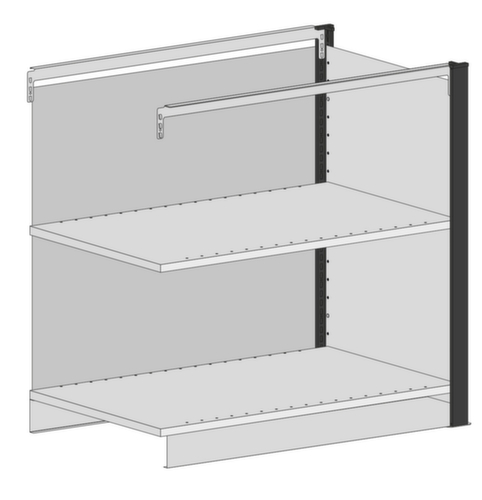 SCHULTE Theken-Set MULTIplus Mittelmodul Technische Zeichnung 1 L