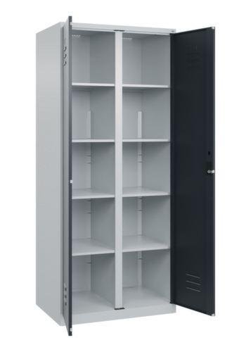 C+P Wäscheverteilschrank Classic Plus, Abteilbreite 400 mm Standard 2 L