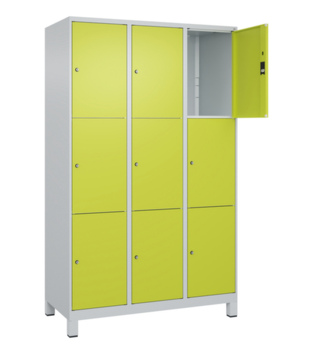 C+P Schließfachschrank Classic Plus, 9 Fächer Standard 2 L