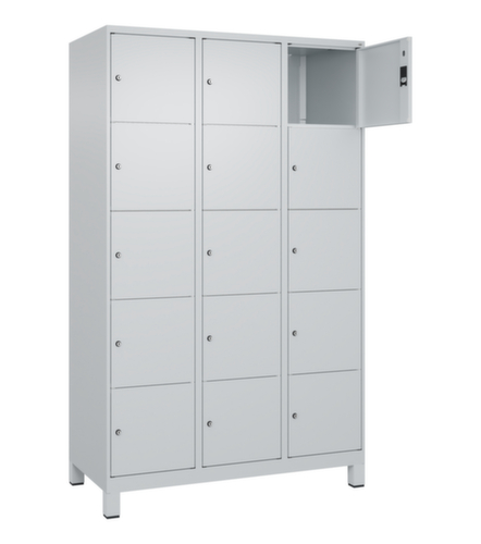 C+P Schließfachschrank Classic Plus, 15 Fächer Standard 2 L