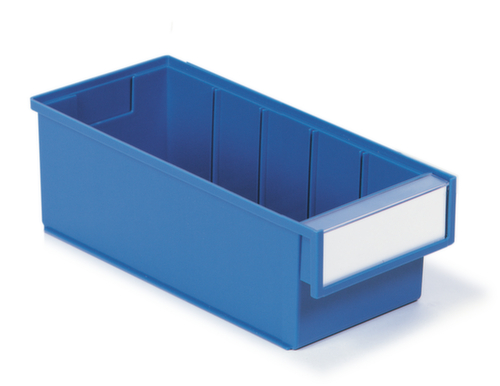 Treston Stabiler Regalkasten, blau, Tiefe 300 mm Standard 1 L