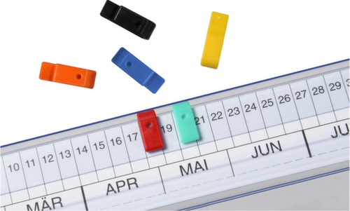 EICHNER Aufstecker Visimap für Signalreiterleisten, blau Standard 2 L