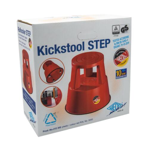 WEDO Rolltritt, Kunststoff, rot Standard 2 L