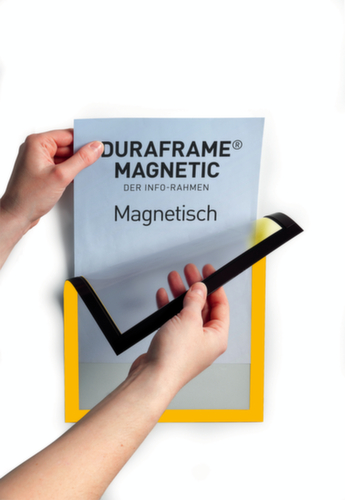 Durable Inforahmen DURAFRAME® MAGNETIC magnetisch, DIN A4, Rückseite magnetisch Milieu 1 L