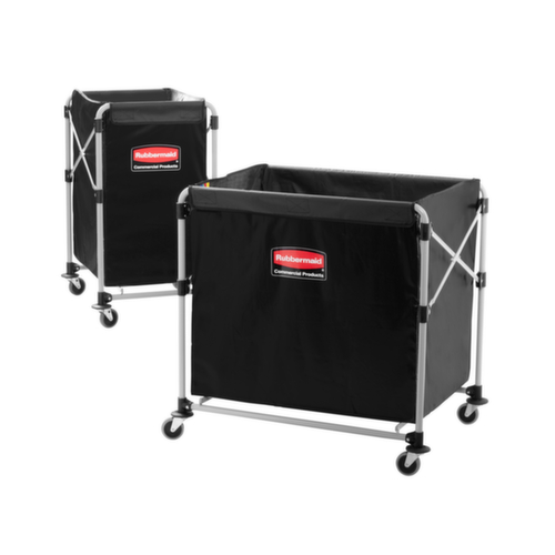 Rubbermaid Klappbarer Wäschewagen X-Cart Standard 8 L