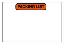 Begleitpapiertasche "Packing List", DIN A6