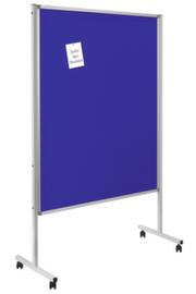 Legamaster Fahrbare Stellwand mit Pinntafel und Whiteboard, Höhe 1950 mm