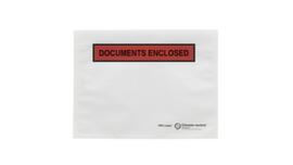 Dokumententasche aus Papier "Documents enclosed", DIN A6