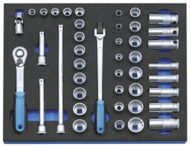 2005 CT2-D 30 Steckschlüssel-Sortiment 3/8" in Check-Tool-Modul