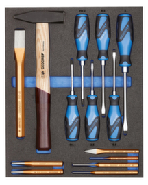 TS CT2-2154SK-119 Werkzeugsortiment in 2/4 Check-Tool-Modul