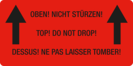 EICHNER Hinweisetiketten "Oben! Nicht stürzen!"