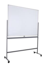 UDOBÄR Mobiles Whiteboard beidseitig nutzbar mit drehbarer Schreibfläche, Höhe x Breite 1865 x 1280 mm