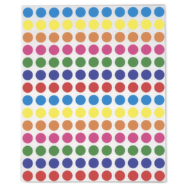 Farbige Markierungspunkte sortiert 15 mm