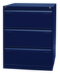 Bisley Hängeregistraturschrank Light, 3 Auszüge, oxfordblau/oxfordblau