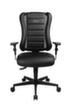 Topstar Bürodrehstuhl Sitness Racer RS mit AL "P4" mit 3D-Sitzfläche, schwarz Standard 5 S