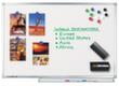 Legamaster Emailliertes Whiteboard PROFESSIONAL in weiß, Höhe x Breite 1200 x 2400 mm Milieu 2 S