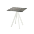 VEBA Bistrotisch Essentials Infinity, Breite x Tiefe 700 x 700 mm, Platte Galaxy Marble