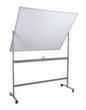 UDOBÄR Mobiles Whiteboard beidseitig nutzbar mit drehbarer Schreibfläche, Höhe x Breite 1865 x 1280 mm Standard 2 S