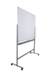 UDOBÄR Mobiles Whiteboard beidseitig nutzbar mit drehbarer Schreibfläche, Höhe x Breite 1865 x 1280 mm Standard 4 S