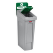 Rubbermaid Deckel Slim Jim® für Recycling-Station, grün Standard 4 S