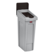 Rubbermaid Deckel Slim Jim® für Recycling-Station, braun Standard 3 S